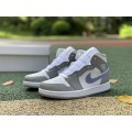 Jordan 1 Mid Wolf Grey Aluminum (W)