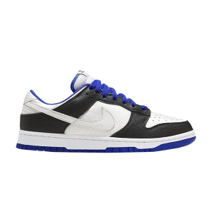 DUNK LOW WHITE BLACK GAME ROYAL