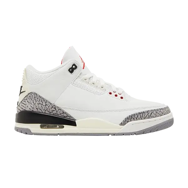 JORDAN 3 RETRO WHITE CEMENT REIMAGINED