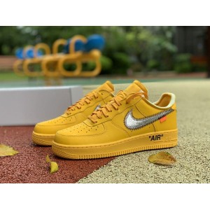 Off-White x Air Force 1 Low University Gold