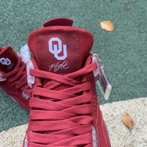 Jordan 4 Retro Oklahoma Sooners PE