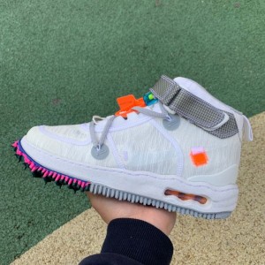 Off-White x Air Force 1 Mid White
