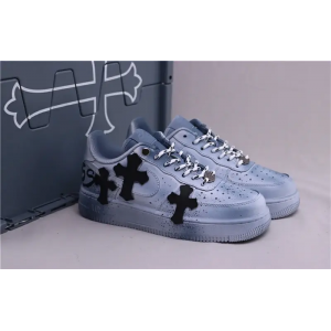 Chrome Hearts x Air Force07 Low White/Blue