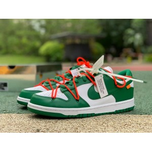 Off-White x Dunk Low Pine Green